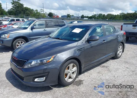 2015 Kia Optima Lx z USA, uszkodzony, nr VIN KNAGM4A77F5627342